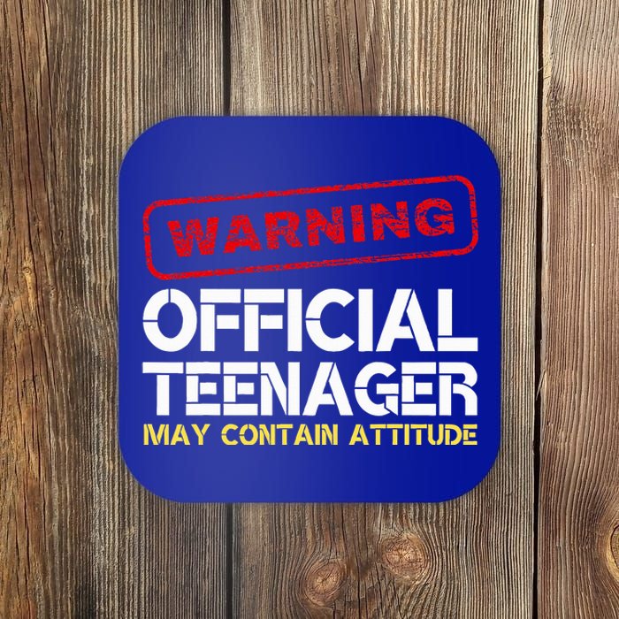 13 Birthday Teenager Boy 13th Birthday Coaster