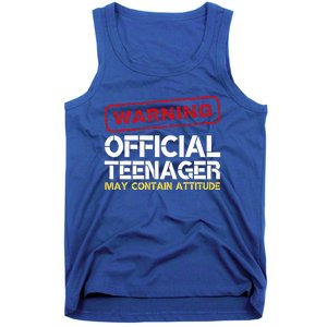 13 Birthday Teenager Boy 13th Birthday Tank Top