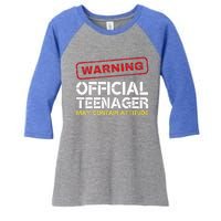 13 Birthday Teenager Boy 13th Birthday Women's Tri-Blend 3/4-Sleeve Raglan Shirt