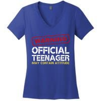 13 Birthday Teenager Boy 13th Birthday Women's V-Neck T-Shirt