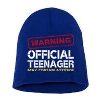 13 Birthday Teenager Boy 13th Birthday Short Acrylic Beanie