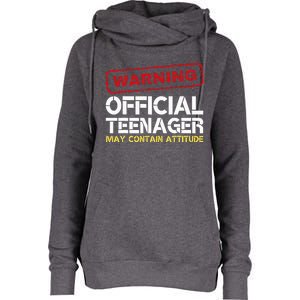 13 Birthday Teenager Boy 13th Birthday Womens Funnel Neck Pullover Hood