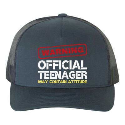 13 Birthday Teenager Boy 13th Birthday Yupoong Adult 5-Panel Trucker Hat