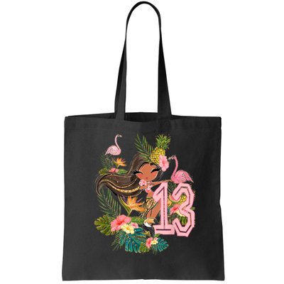 13th Birthday Tiki Party Pool Summer Hula Hawaiian Luau Friend Bag