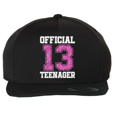 13th Birthday TEENAGER 2010 Bday Teen Gift Wool Snapback Cap