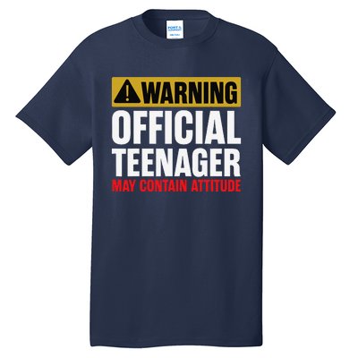 13 Birthday Teenager Boy 13yr Math 13th Birthday Tall T-Shirt