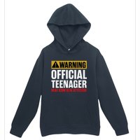 13 Birthday Teenager Boy 13yr Math 13th Birthday Urban Pullover Hoodie