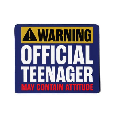 13 Birthday Teenager Boy 13yr Math 13th Birthday Mousepad