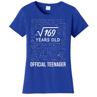 13 Birthday Teenager Boy 13yr Math 13th Birthday Women's T-Shirt