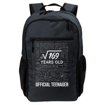 13 Birthday Teenager Boy 13yr Math 13th Birthday Daily Commute Backpack