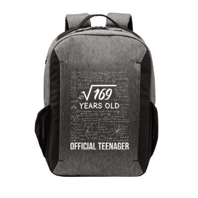 13 Birthday Teenager Boy 13yr Math 13th Birthday Vector Backpack