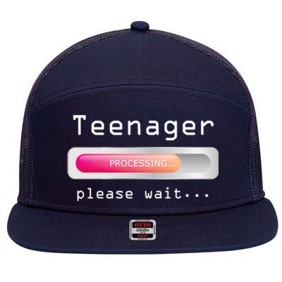 12th birthday tshirt bday gifts for 12 year old girl boy tee 7 Panel Mesh Trucker Snapback Hat