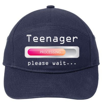 12th birthday tshirt bday gifts for 12 year old girl boy tee 7-Panel Snapback Hat