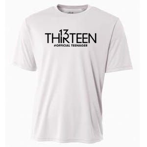 13th Birthday Teenager Thirteen Year Old Cooling Performance Crew T-Shirt