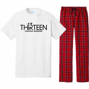 13th Birthday Teenager Thirteen Year Old Pajama Set