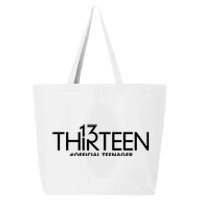 13th Birthday Teenager Thirteen Year Old 25L Jumbo Tote