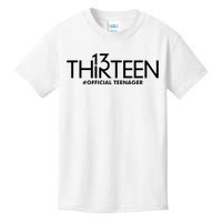 13th Birthday Teenager Thirteen Year Old Kids T-Shirt