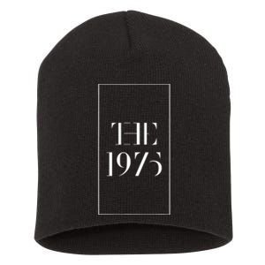 1975 Black Tour Indie Rock Fun Cool Popular Band Design Short Acrylic Beanie