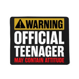 13 Birthday Teenager Boy 13yr Math 13th Birthday Mousepad