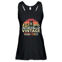 1982 Birthday Vintage Retro Vintage Ladies Essential Flowy Tank