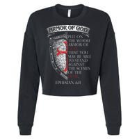 17 Bible Verse T Christian Cropped Pullover Crew