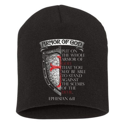 17 Bible Verse T Christian Short Acrylic Beanie