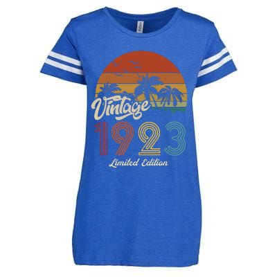 100th Birthday Vintage Limited Edition 1923 Enza Ladies Jersey Football T-Shirt