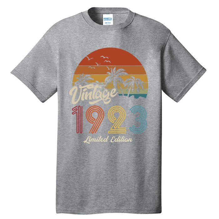 100th Birthday Vintage Limited Edition 1923 Tall T-Shirt