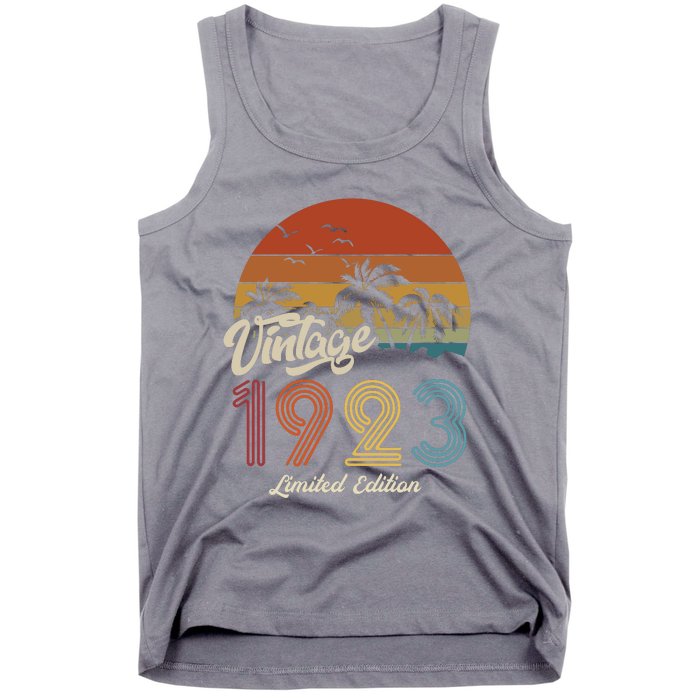 100th Birthday Vintage Limited Edition 1923 Tank Top