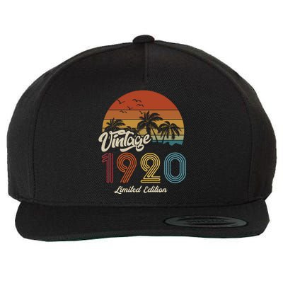 103rd Birthday Vintage Limited Edition 1920 Wool Snapback Cap