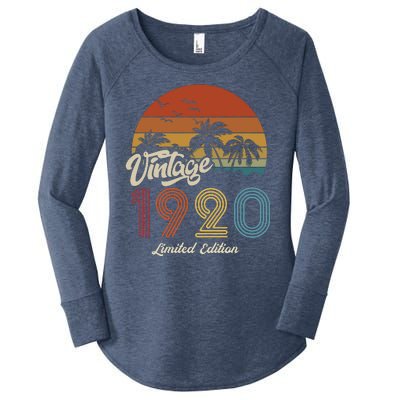 103rd Birthday Vintage Limited Edition 1920 Women's Perfect Tri Tunic Long Sleeve Shirt