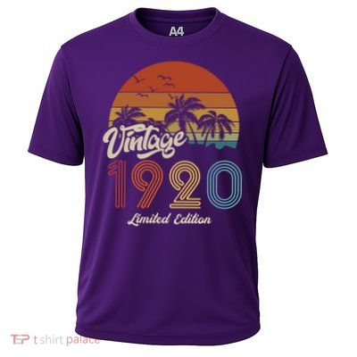 103rd Birthday Vintage Limited Edition 1920 Performance Shirt