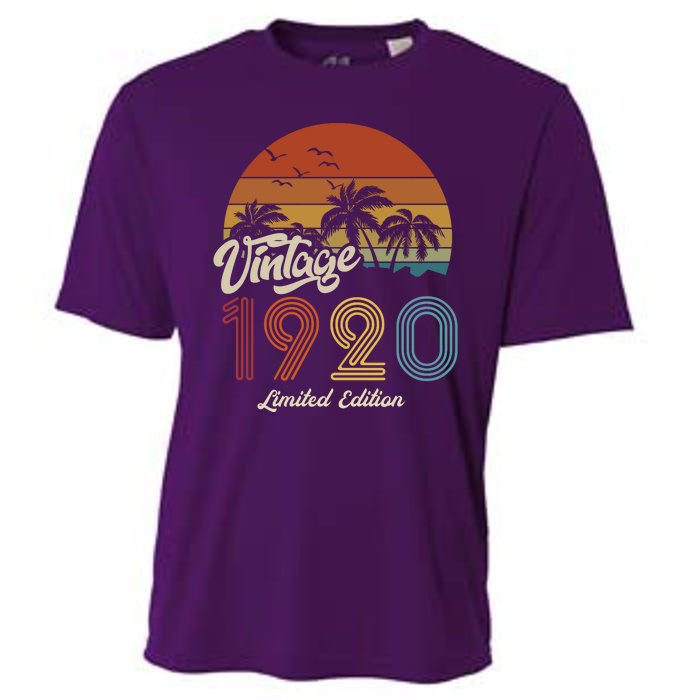 103rd Birthday Vintage Limited Edition 1920 Cooling Performance Crew T-Shirt