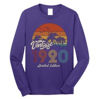 103rd Birthday Vintage Limited Edition 1920 Long Sleeve Shirt