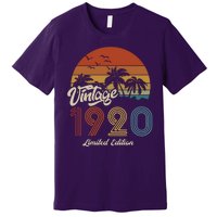 103rd Birthday Vintage Limited Edition 1920 Premium T-Shirt