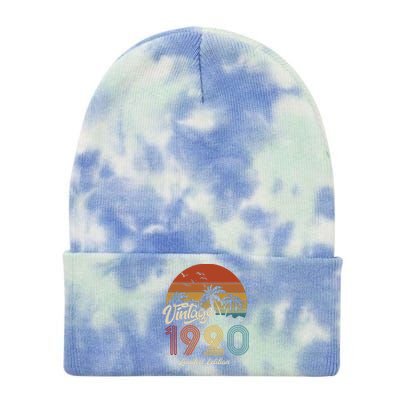 103rd Birthday Vintage Limited Edition 1920 Tie Dye 12in Knit Beanie