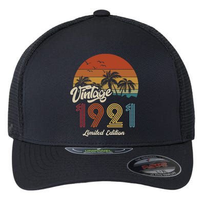 102nd Birthday Vintage Limited Edition 1921 Flexfit Unipanel Trucker Cap