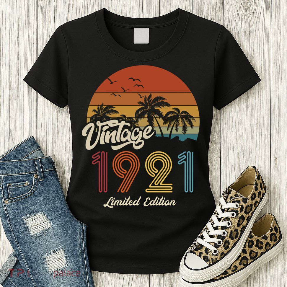102nd Birthday Vintage Limited Edition 1921 Women's T-Shirt