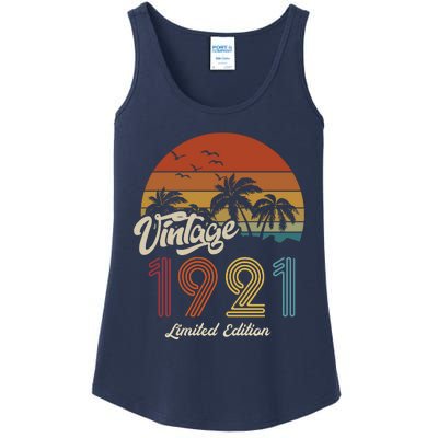 102nd Birthday Vintage Limited Edition 1921 Ladies Essential Tank