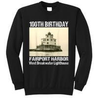 100th Birthday West Breakwater Lighthouse Fairport Harbor Sweatshirt