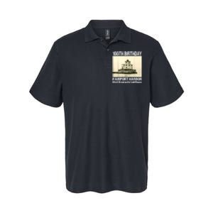 100th Birthday West Breakwater Lighthouse Fairport Harbor Softstyle Adult Sport Polo