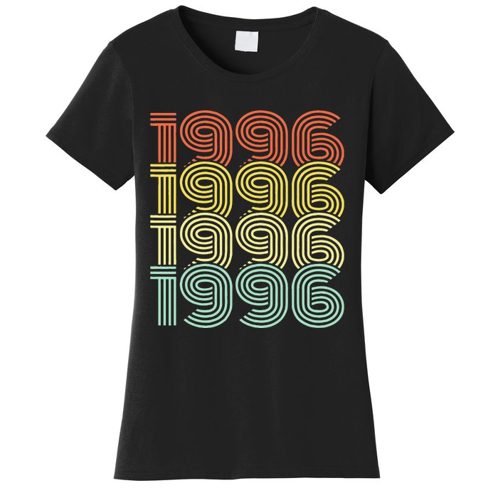 1996 Birthday Year Vintage Birthday Gift Women's T-Shirt