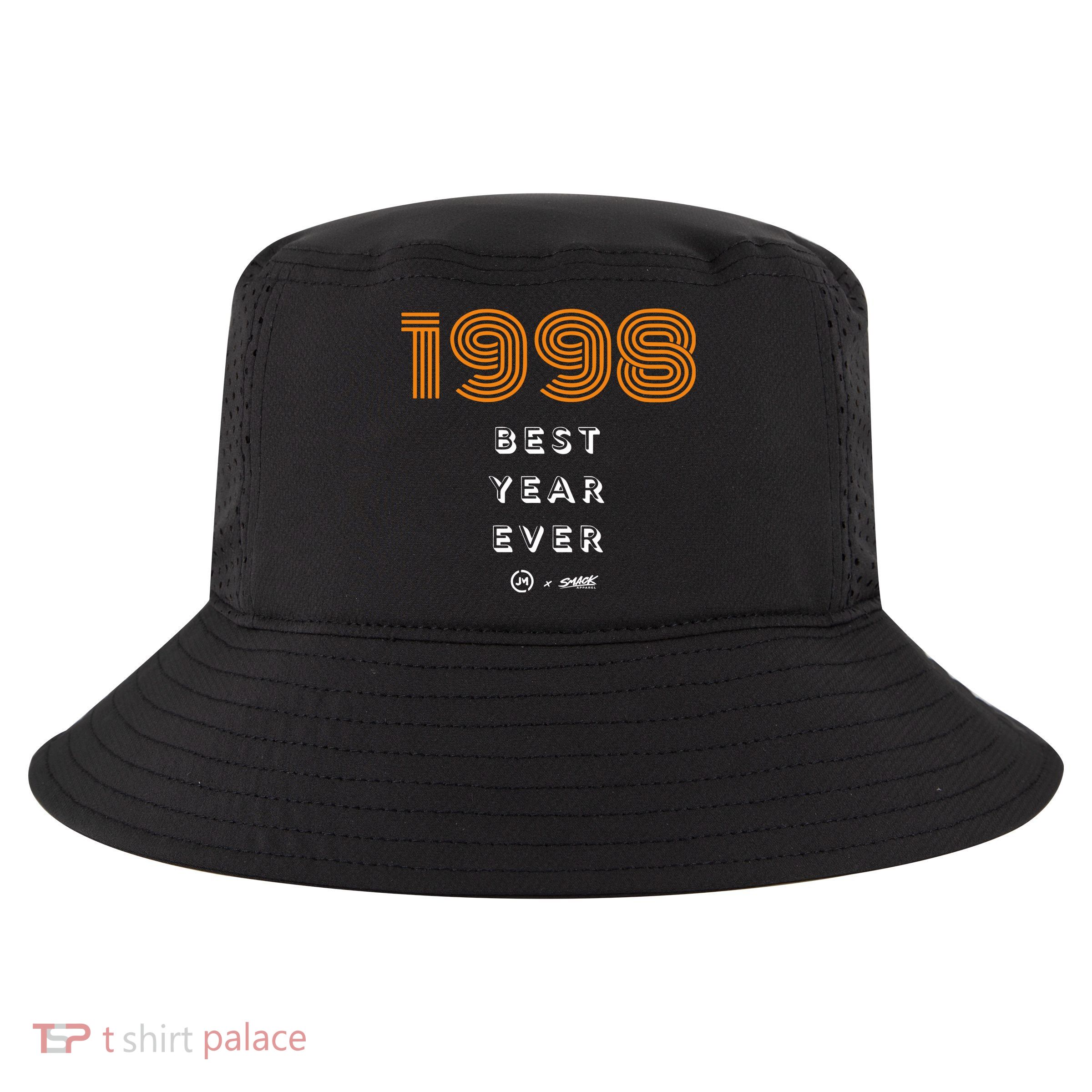 1998 Best Year Ever Cool Comfort Performance Bucket Hat
