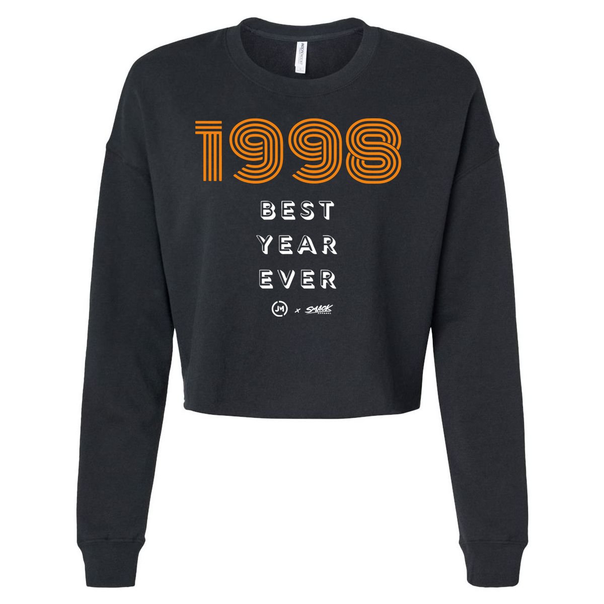 1998 Best Year Ever Cropped Pullover Crew