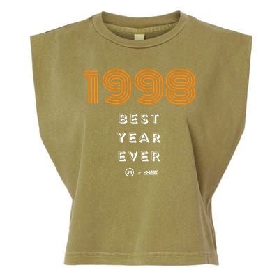 1998 Best Year Ever Garment-Dyed Women's Muscle Tee