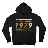 1979 Birthday Year Classic Original Retro Vintage Design Hoodie