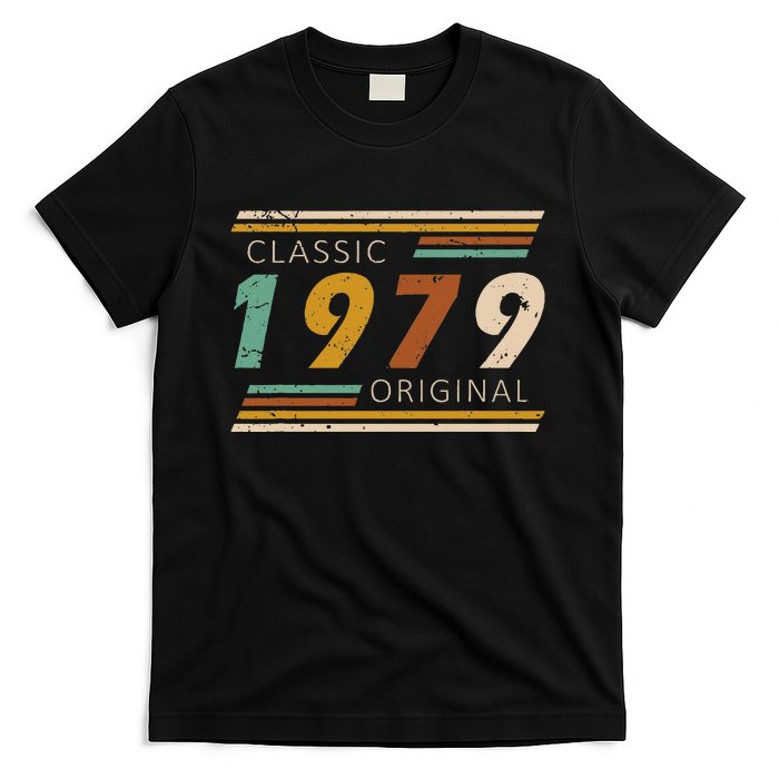 1979 Birthday Year Classic Original Retro Vintage Design T-Shirt