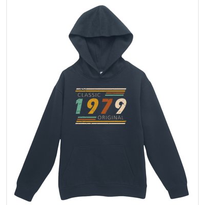 1979 Birthday Year Classic Original Retro Vintage Design Urban Pullover Hoodie