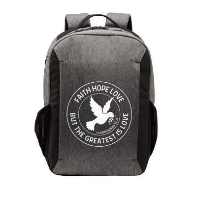 1 Corinthians 1313 Faith Hope Love Christian Bible Verse Vector Backpack