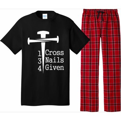 1 Cross 3 Nails 4 Given Pajama Set